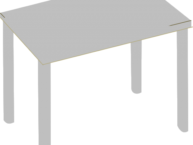 Table Clipart Grey - Coffee Table (640x480)