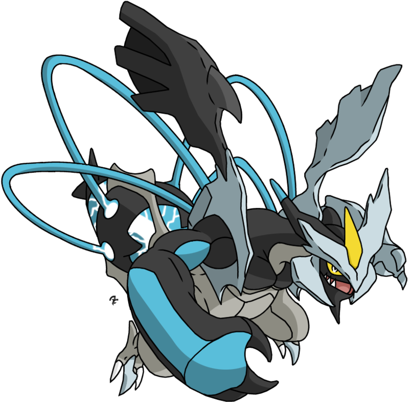 646 Black Kyurem B By Aschefield101 - Pokemon Black Kyurem Moveset (900x855)