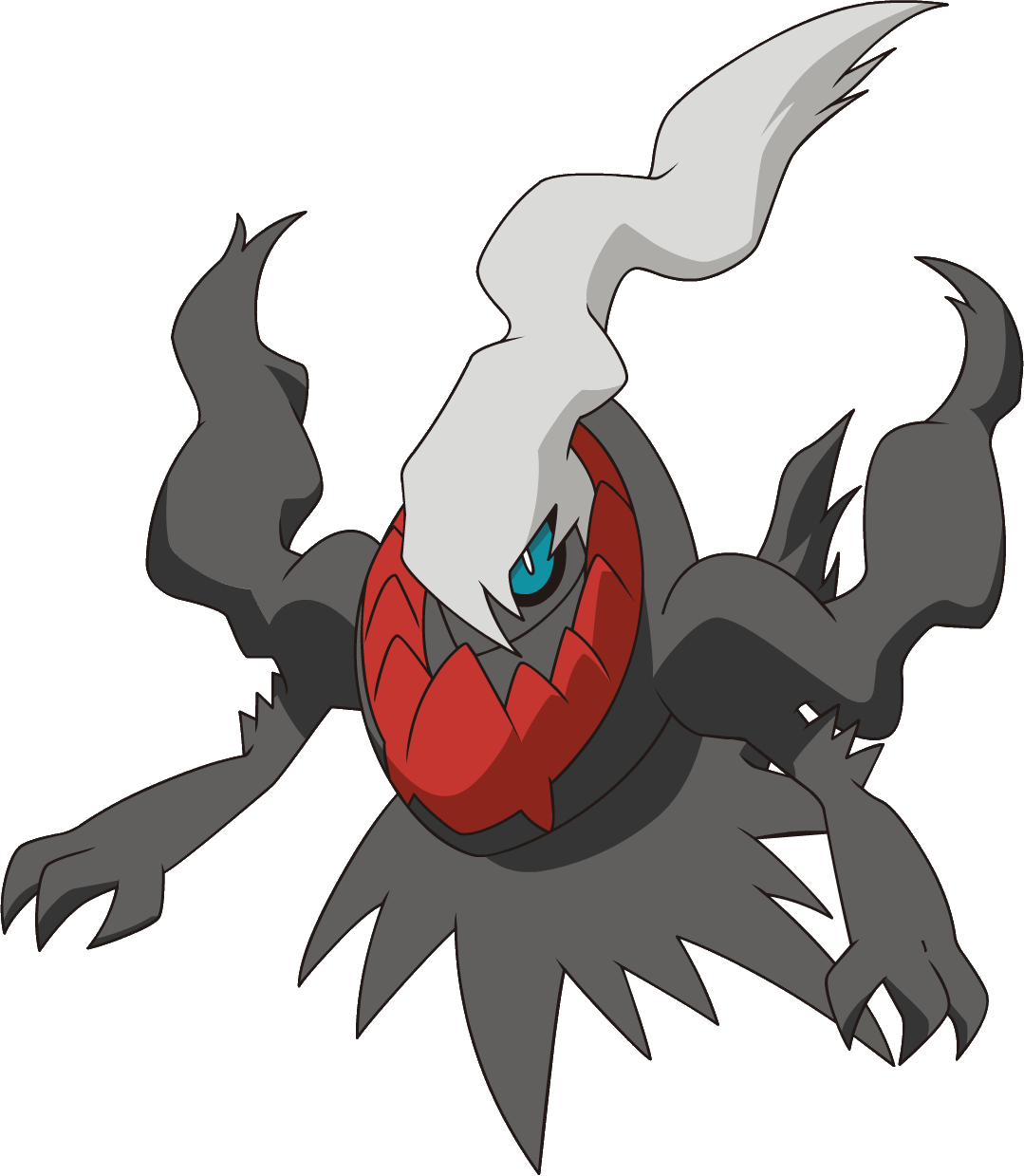 491darkrai Dp Anime 2 - Guide To Pokemon Legends (1079x1239)