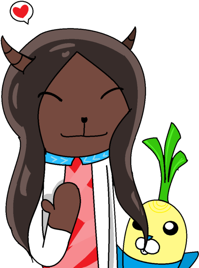 My New Oc Paige The Gazelle, Given To Me By Another - Cartoon (870x918)