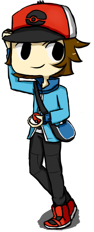 Black/hilbert By Abbic314 - Pokemon Hilbert Chibi (450x1000)