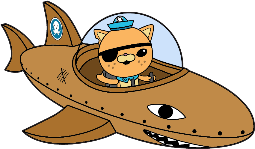 Kwazii In Gup-b - Octonauts Clipart (872x515)