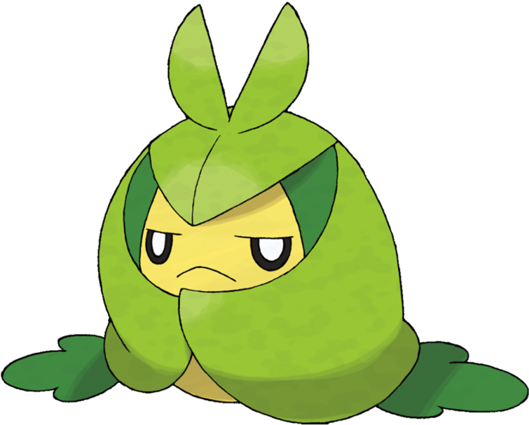 #swadloon From The #pokemon Black & White Official - Gen 5 Grass Pokemon (1200x1200)