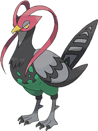 Official Artwork And Concept Art For Pokemon Black - Pokemon Unfezant (431x431)
