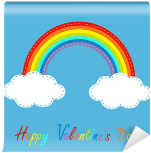 Rainbow And Clouds In The Sky - Sky (400x400)