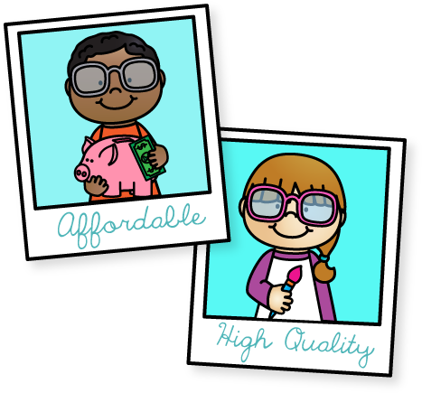 Whimsy Clips Provides Original Illustrations That Are - Cartoon (478x444)