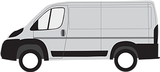 118wb Low Roof - Ram Promaster Clipart (390x340)