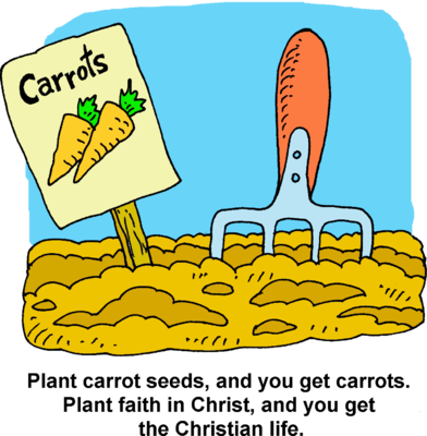 Carrot Garden - Carrot Garden Sign Clipart (392x400)