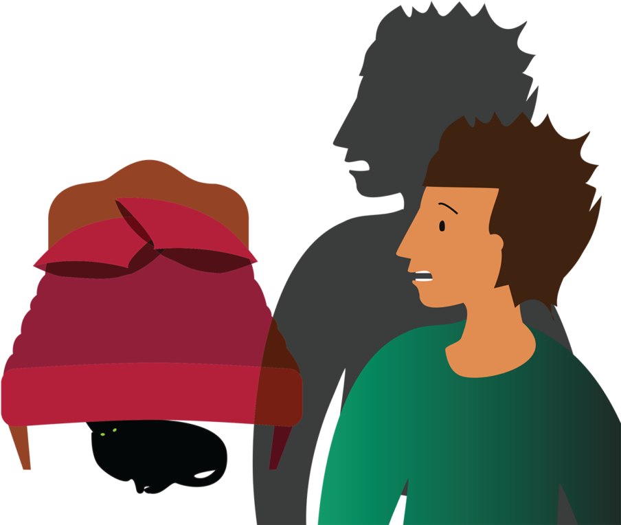 Bad Thoughts Are Just Garbage Do Or Think Something - Illustration (1024x768)