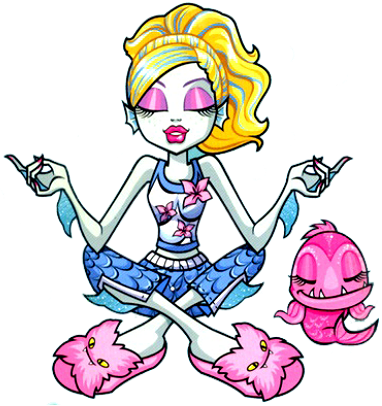 Nuevo Artwork/png De Lagoona Blue - Monster High (382x406)