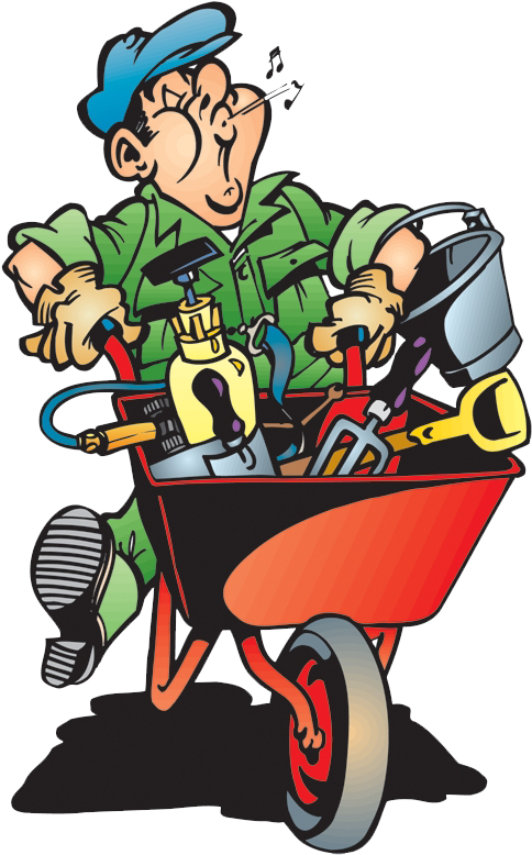 Joe Taylor Gardening Services - Gardening Services Logo (493x787)