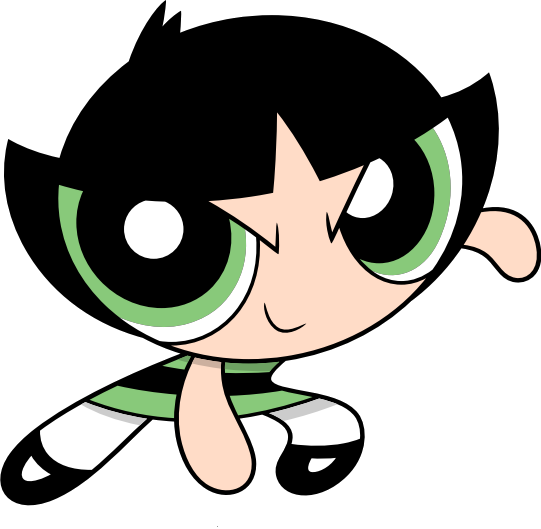 Buttercup (transparent) - Powerpuff Girls Buttercup 2016 (541x529)