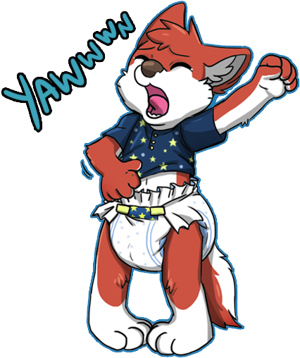 Tired - Telegram Sticker - Cartoon (512x512)