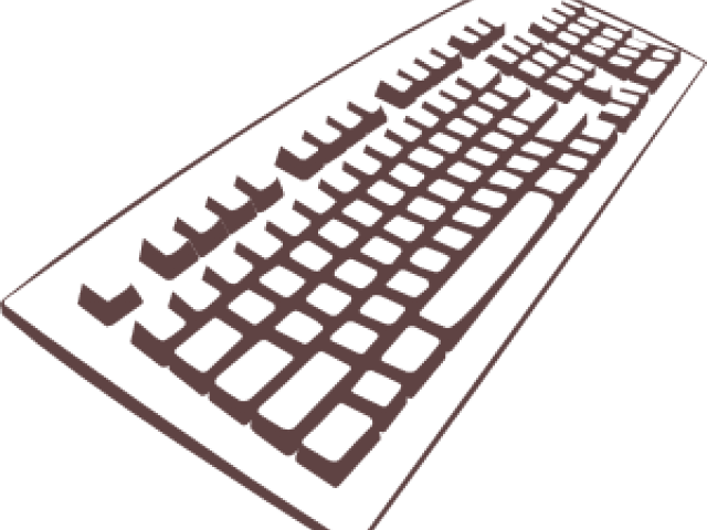 Keyboard Clipart Comuter - Keyboard Internet Twin Duvet (640x480)