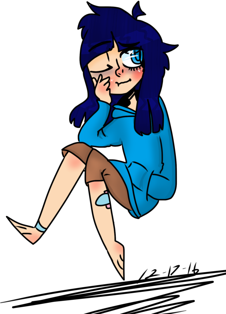 Lil Tired By Mintyxchan - Drawing (740x1079)