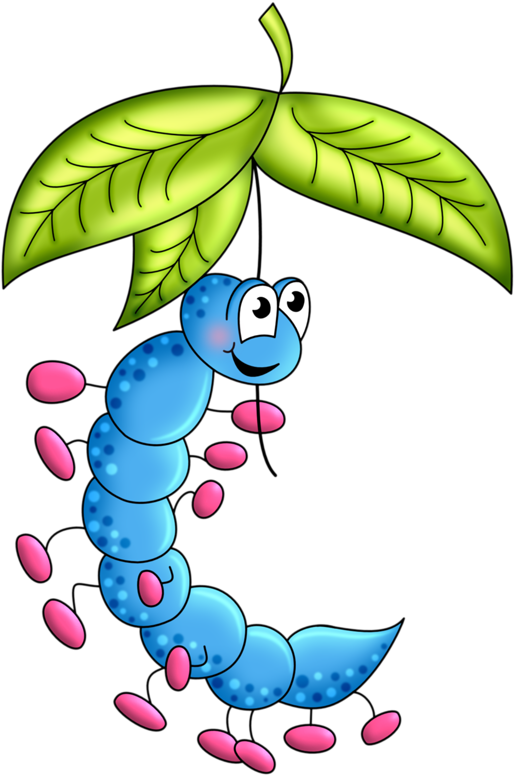 Water Caterpillar Clipart - Saterdag Wense (559x800)