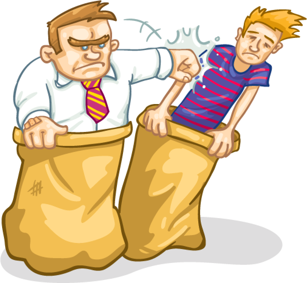 Wallabee Sports Day - Sack Race Png (1024x1024)