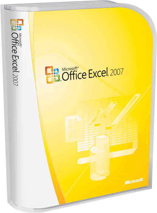 15-excel 2007 Box Angled - Microsoft Office Home And Student (517x700)