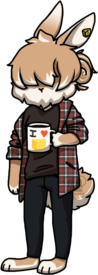 Tired Bun Ota [open] By Princepoke - Cartoon (407x933)