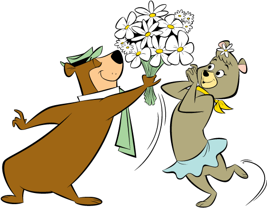 Mother's Day Weekend - Yogi Bear And Cindy Bear (612x515)