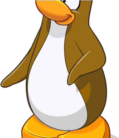 Brown Clipart Penguin - Penguin (640x480)