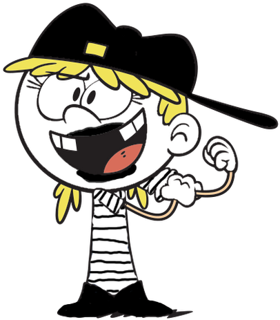 Lincoln Loud And His 10 Sisters As Mimes - The Loud House (550x510)