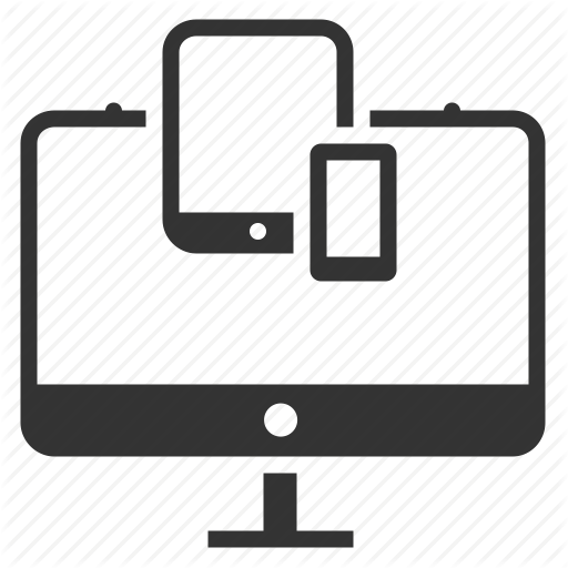 Device Icons Smart Phone Tablet Laptop Stock Vector - Web And Mobile Icon (512x512)