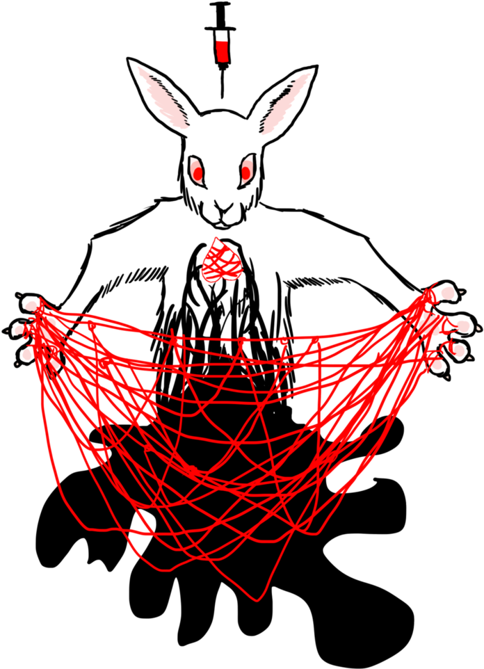 Red Strings By Goshawk-gyrefalcon - Illustration (800x1000)