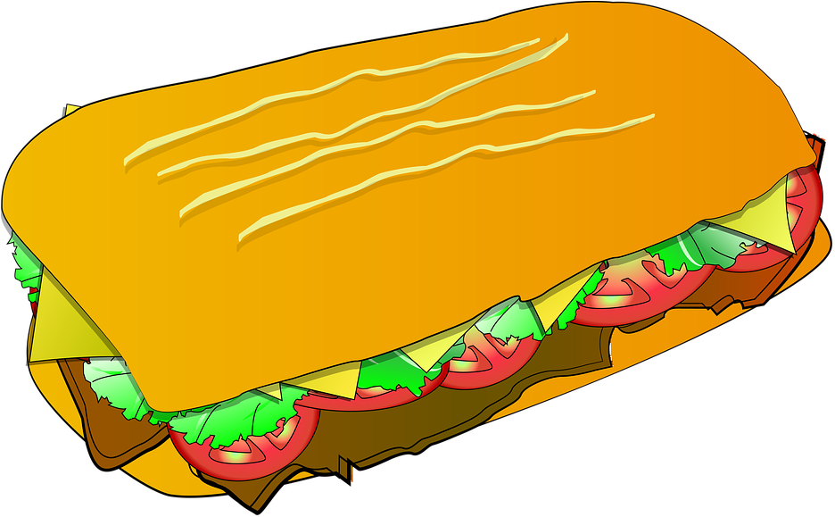 Sandwich Png 28, Buy Clip Art - Sandwich De Lomito Dibujo (960x609)