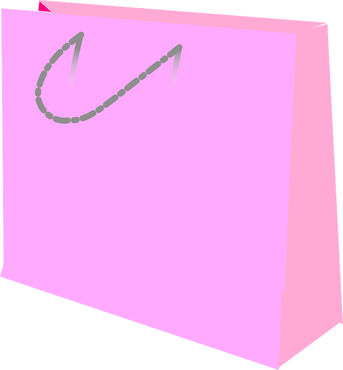 Cute Shopping Bag Clipart Png - Shopping Bag Clip Art (669x720)