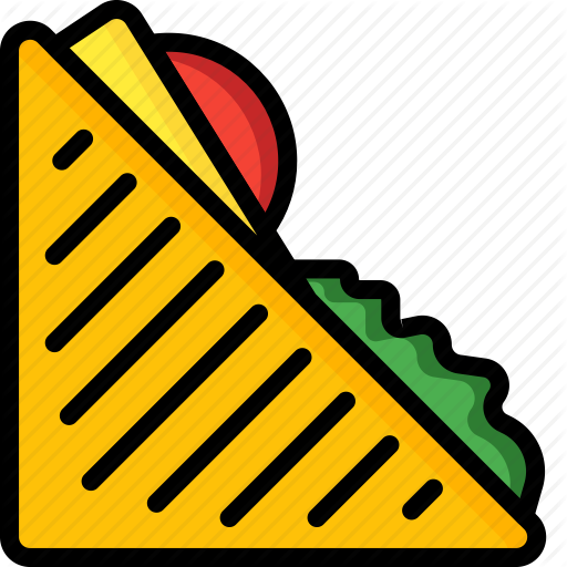 Triangle Sandwich Clipart (512x512)