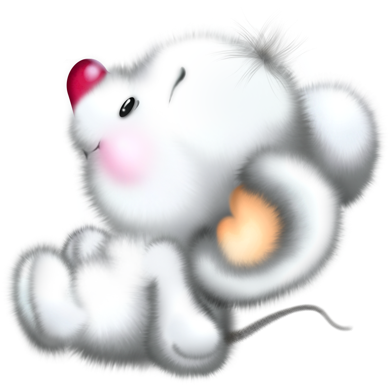 Computer Mouse Cartoon Clipart - Cute Little Mouse Cartoon (1405x1330)