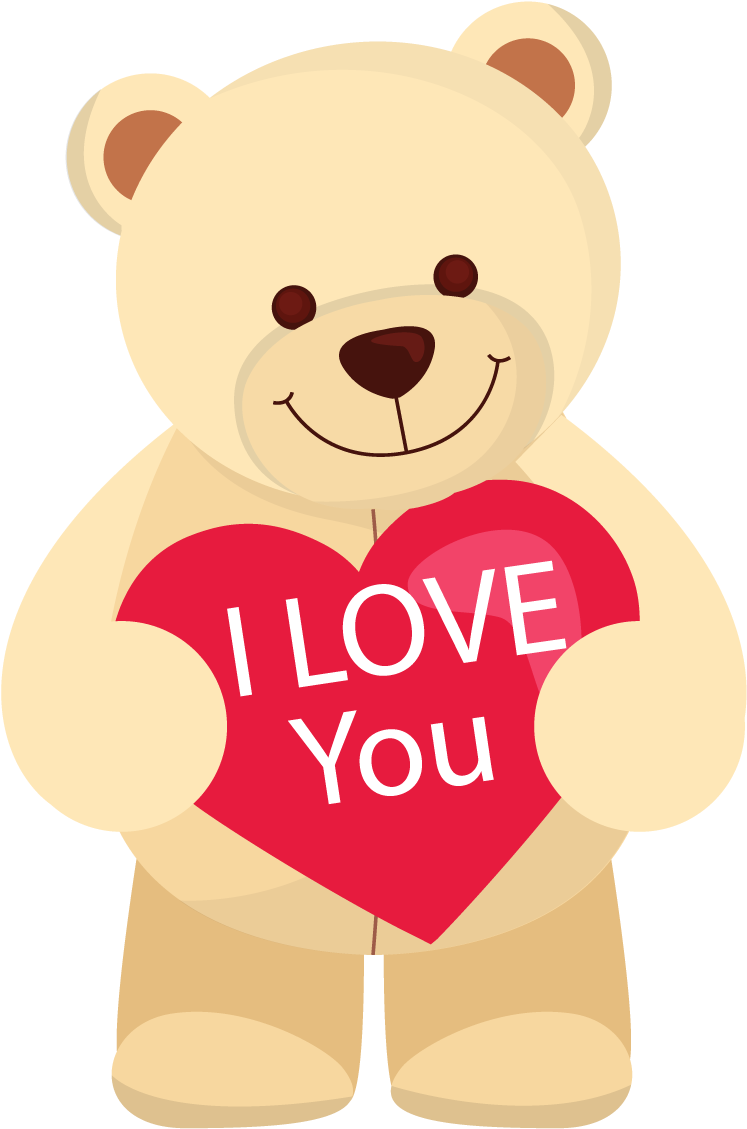 Teddy Bear Png Transparent Free Images - Teddy Bear Love Clipart (946x1128)