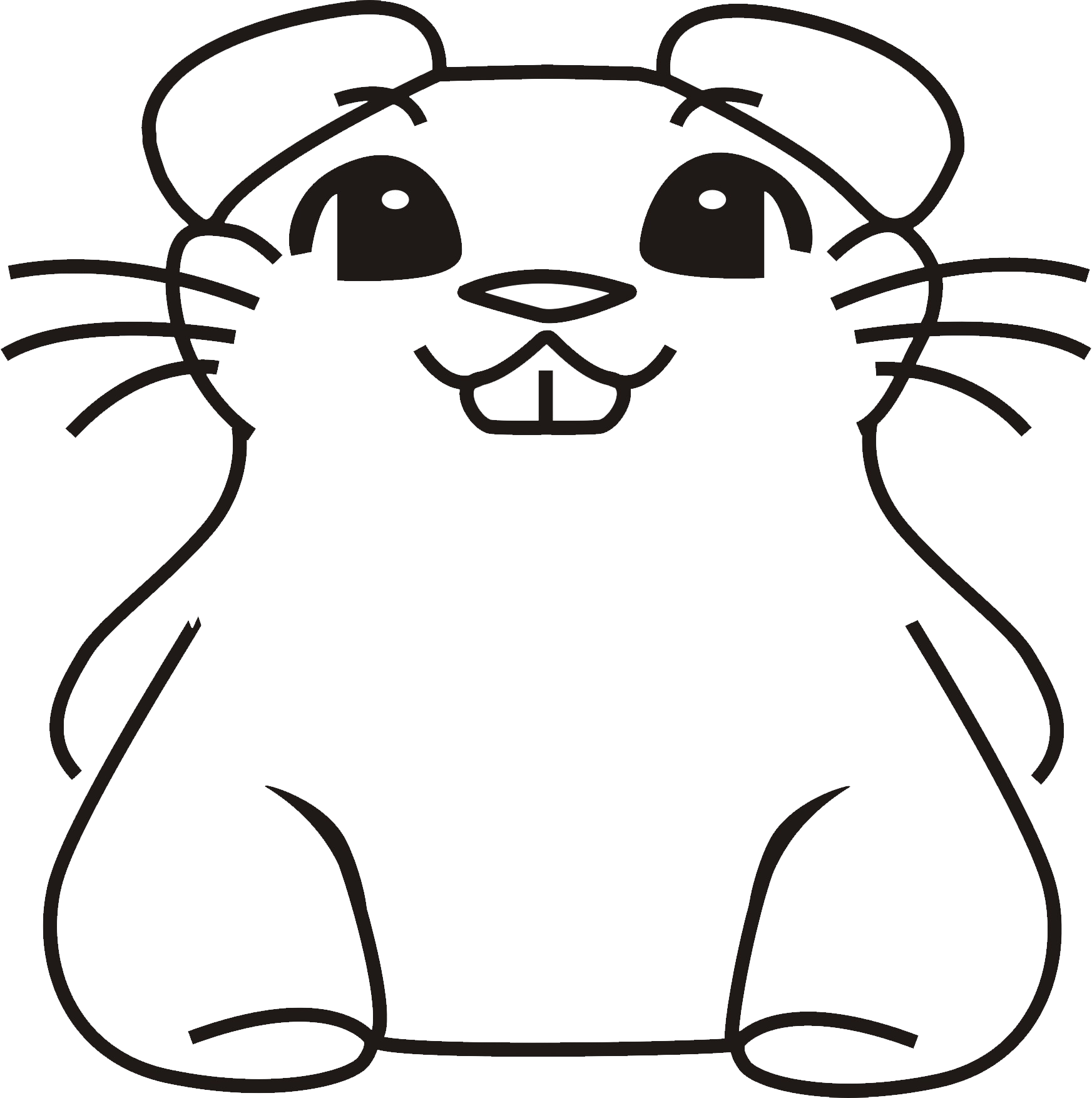 Computer Mouse Clip Art - Computer Mouse Clip Art (1745x1754)