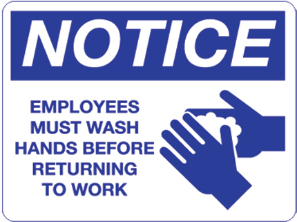 Hr Insights Blog Employees Must Wash Hands Sign Free - Employees Must Wash Hands Sign Printable (576x432)