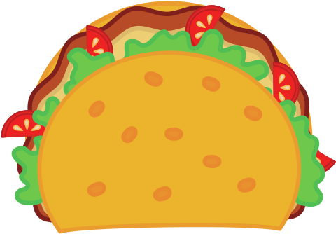 Taco Icon - Fast Food (550x485)