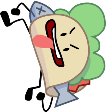Taco - Battle For Dream Island Taco (350x370)