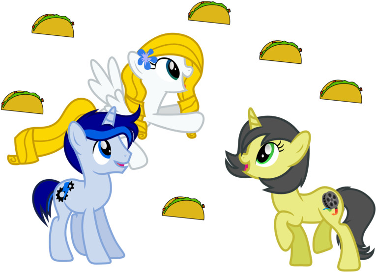 It's Raining Tacos By Paulysentry - Cartoon (800x575)