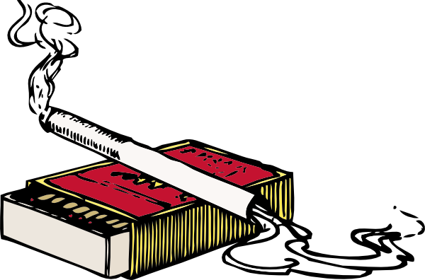Cartoon Cigarette Pack Png (600x396)