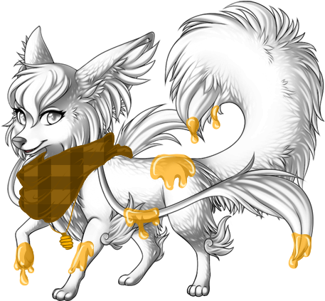 Puffadore- Honey Badger Armor - Cartoon (500x500)