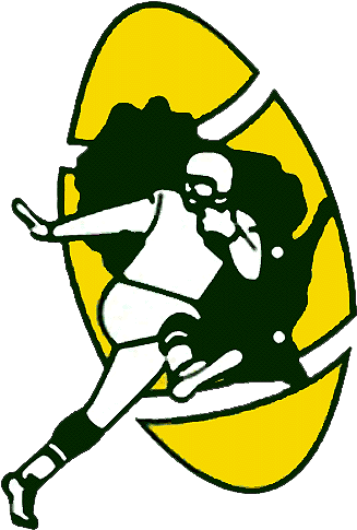 Green Bay Packers - Old Green Bay Packers Logo (356x497)