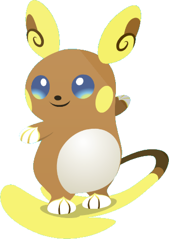 Alola-raichu - Raichu (347x490)