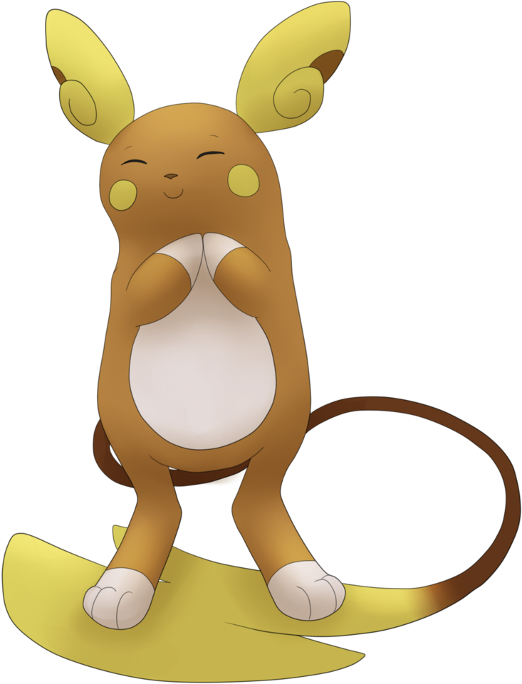 Raichu Alola Form By Luzrovrulay - Raichu Alola Form Png (787x1015)