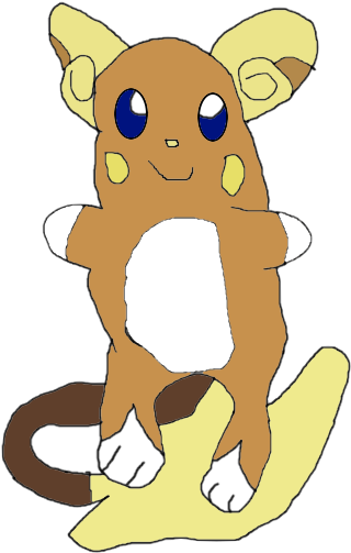 Raichu Alola - Cartoon (800x600)