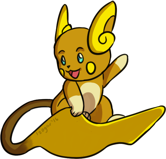 Pokemon Alola Raichu Images - Alola (630x572)