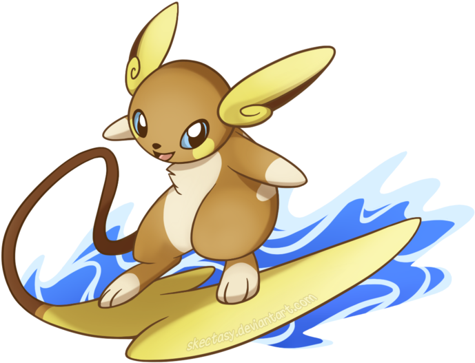 Alola Raichu By Sketchydream - Comics (800x602)