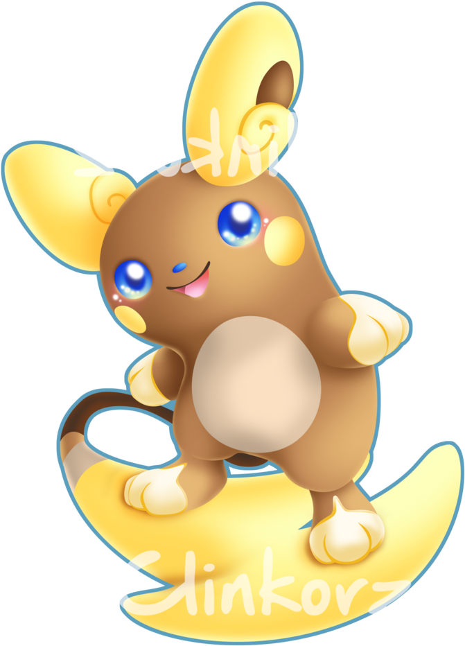 Alola Raichu - Raichu (1000x1000)
