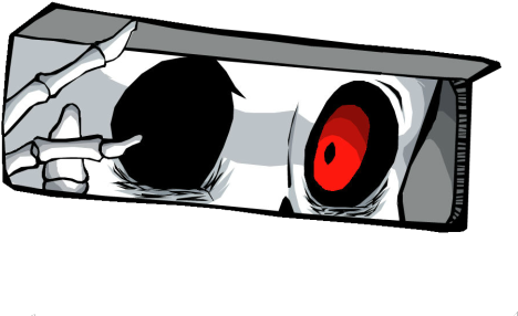 Homecoming Clipart Images - Scary Creepy Undertale (500x375)