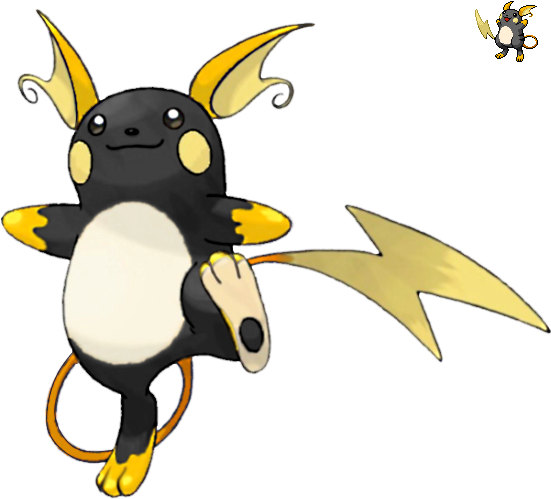 Shiny Alola Raichu By Jackson93 On Deviantart - Imagens Do Raichu Shiny (550x550)