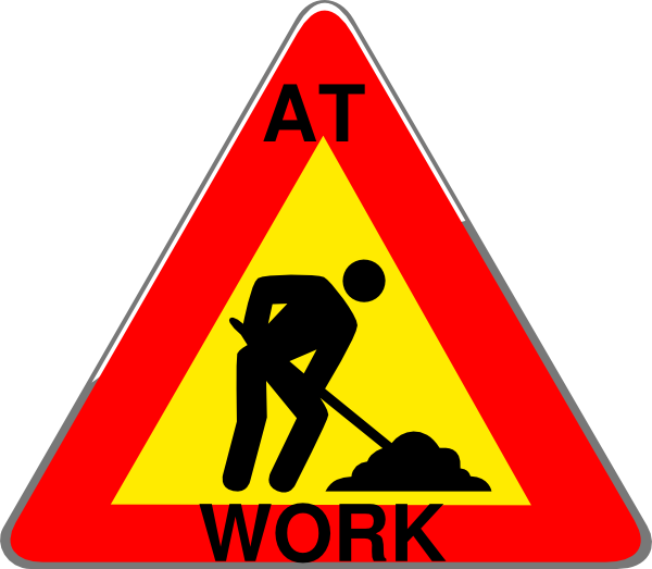 Extraordinary Design Construction Signs Clipart At - Construction Signs Clip Art (600x523)